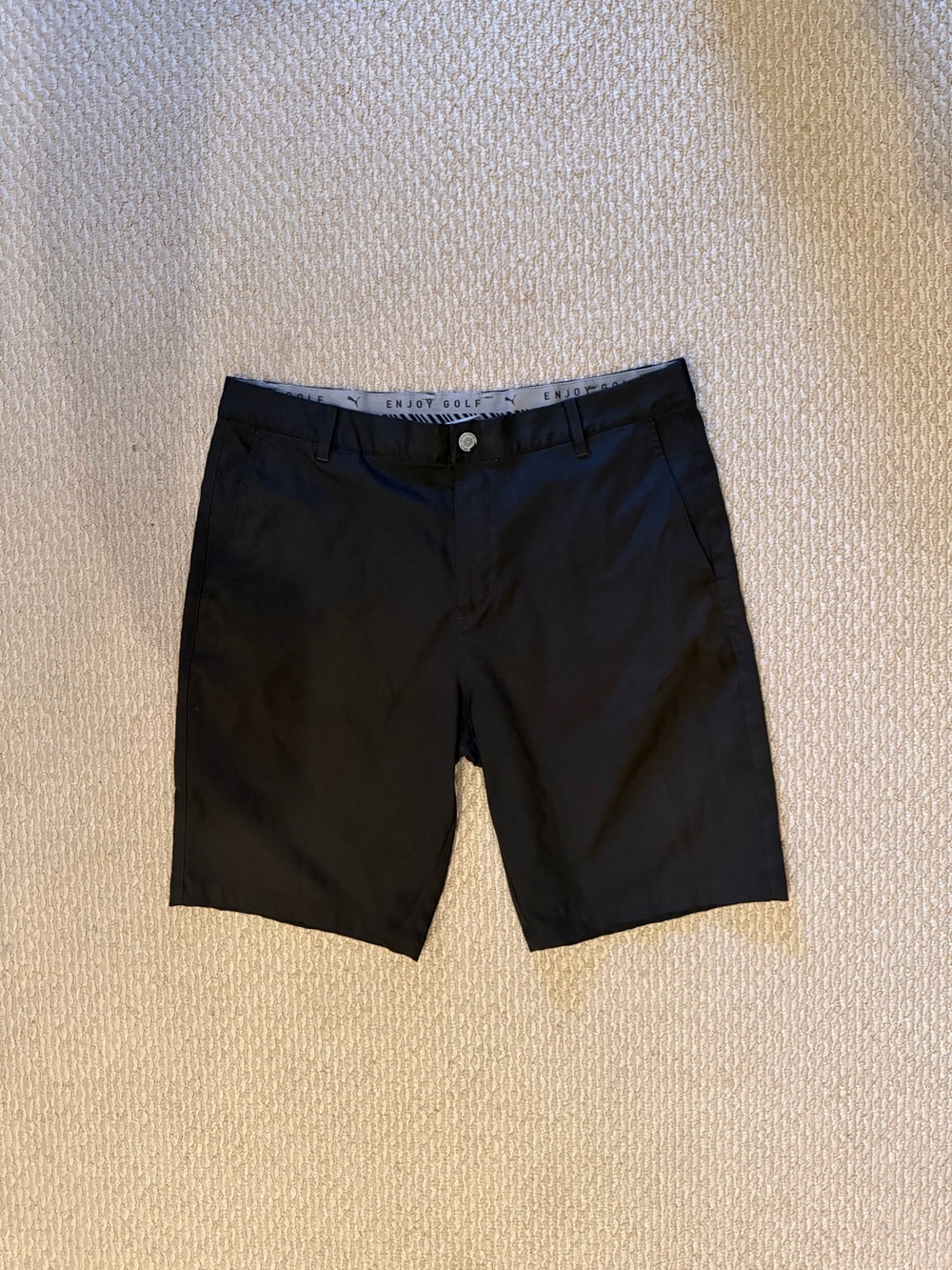 Puma Black Men's Golf Shorts 36”